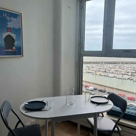 公寓 Vivez L'horizon Sur La - Vue - - Port De Plaisance 勒阿弗尔